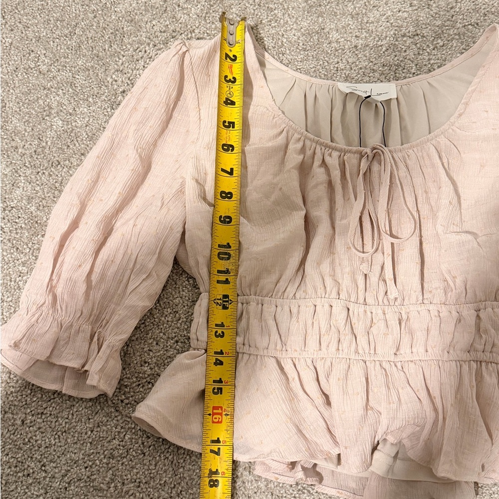 Sweet Lemon Top – Size L (NWT) - Picture 7 of 9